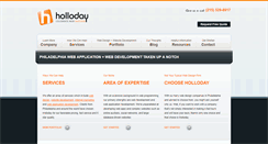 Desktop Screenshot of holloday.com